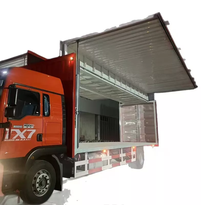Ημι-ρυμουλκούμενο Single Side Wing-Opening Box